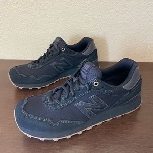 New Balance 515 Classic Triple Black Gum Soles Running Shoes Men's 10.5